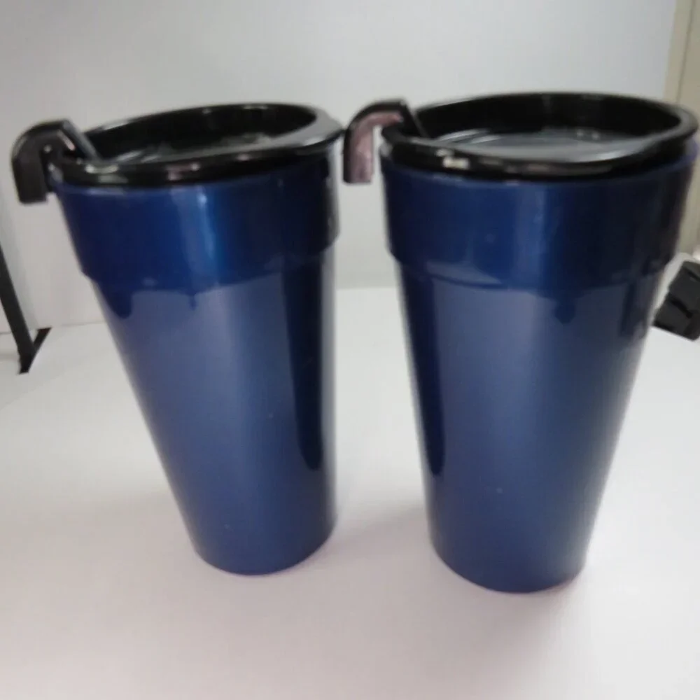 Vintage Betras USA Insulated Travel Tumblers (Set of 2) 